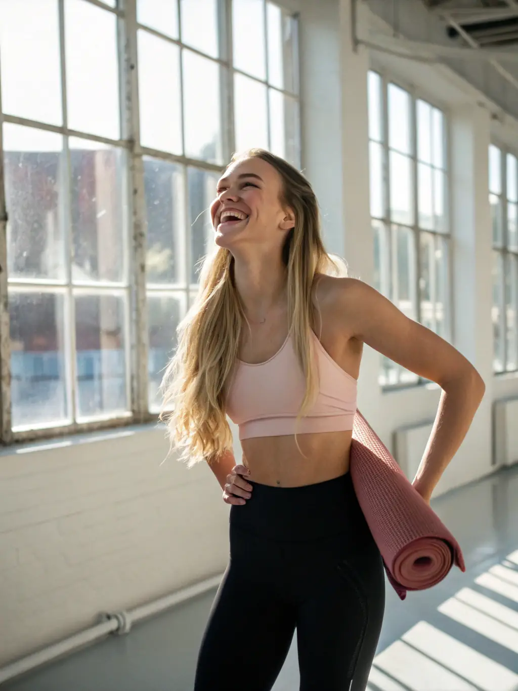A participant achieving a personal fitness goal during a GYM'ARCHIAC program, demonstrating the potential for personal growth and achievement.